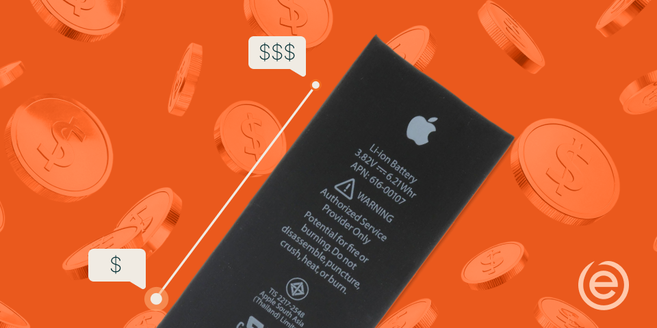 Quelle est la fourchette de prix pour remplacer la batterie d’un iPhone ?