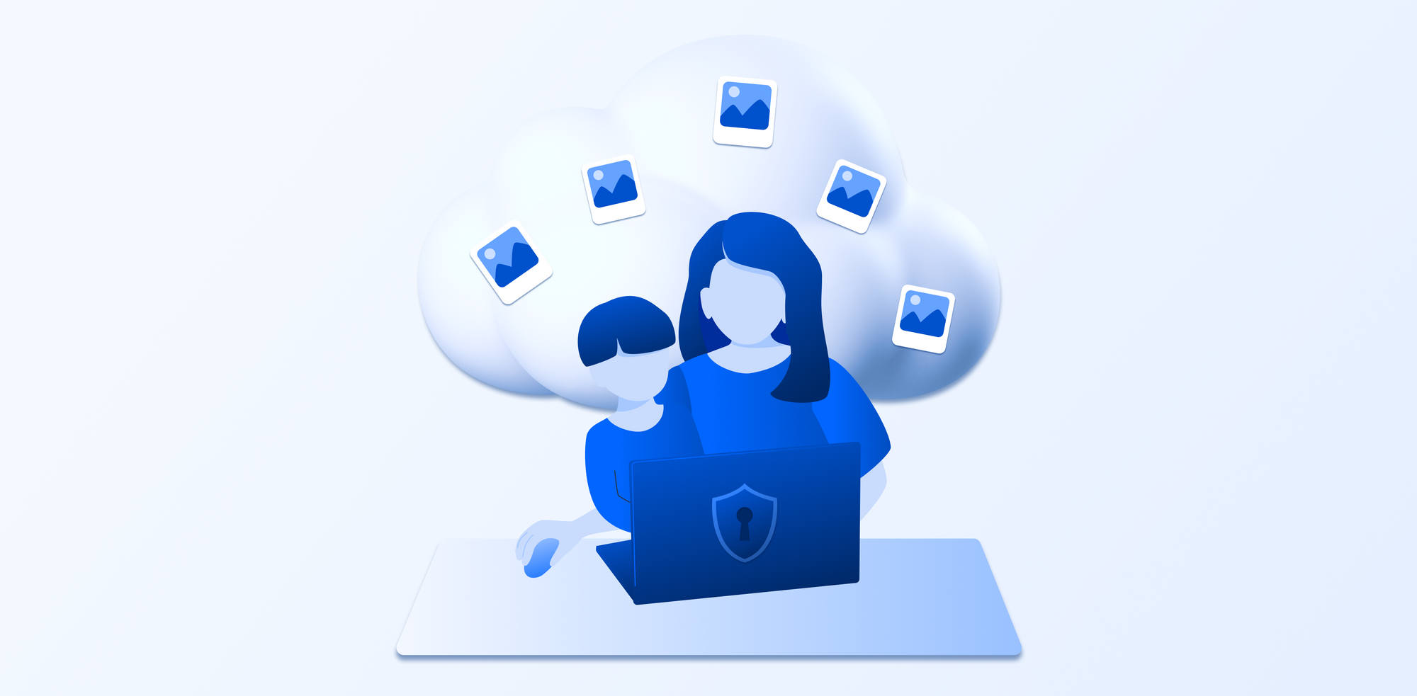 Comment partager des photos avec la famille facilement et en privé