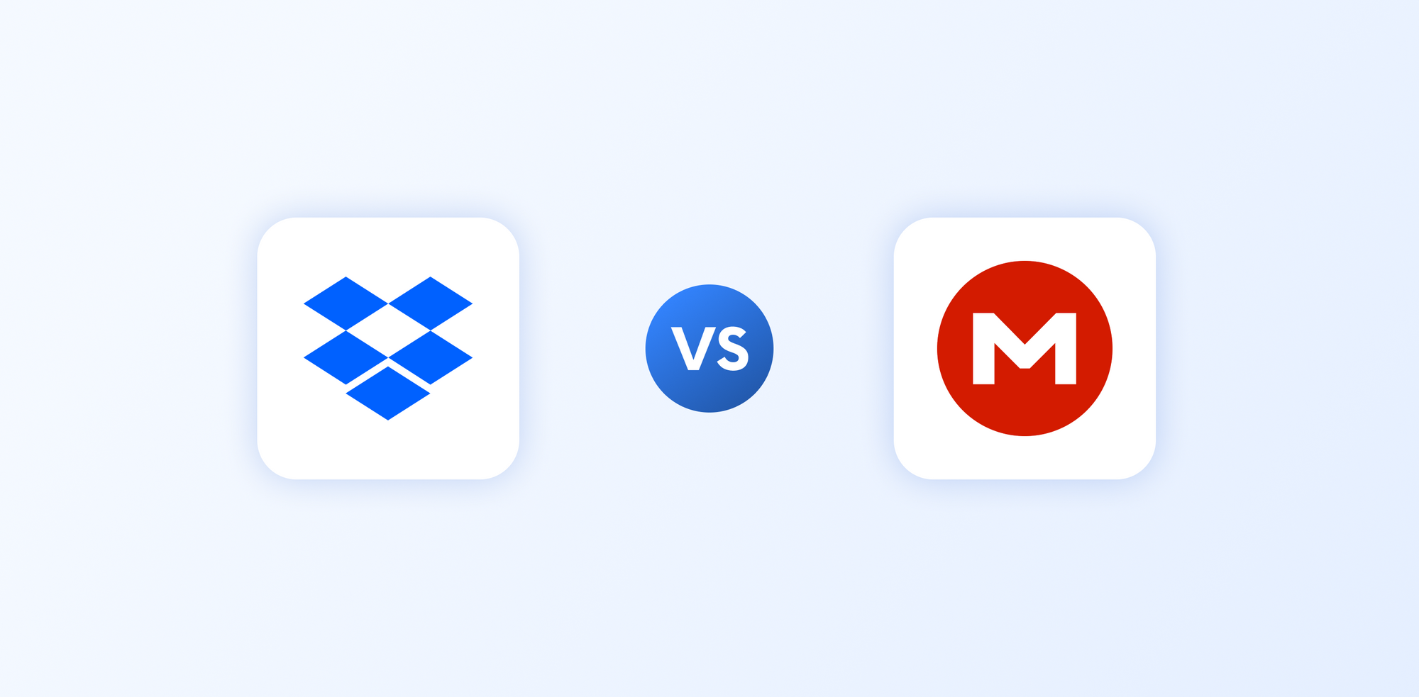 Dropbox vs Mega en 2026 : confidentialité, prix et verdict honnête