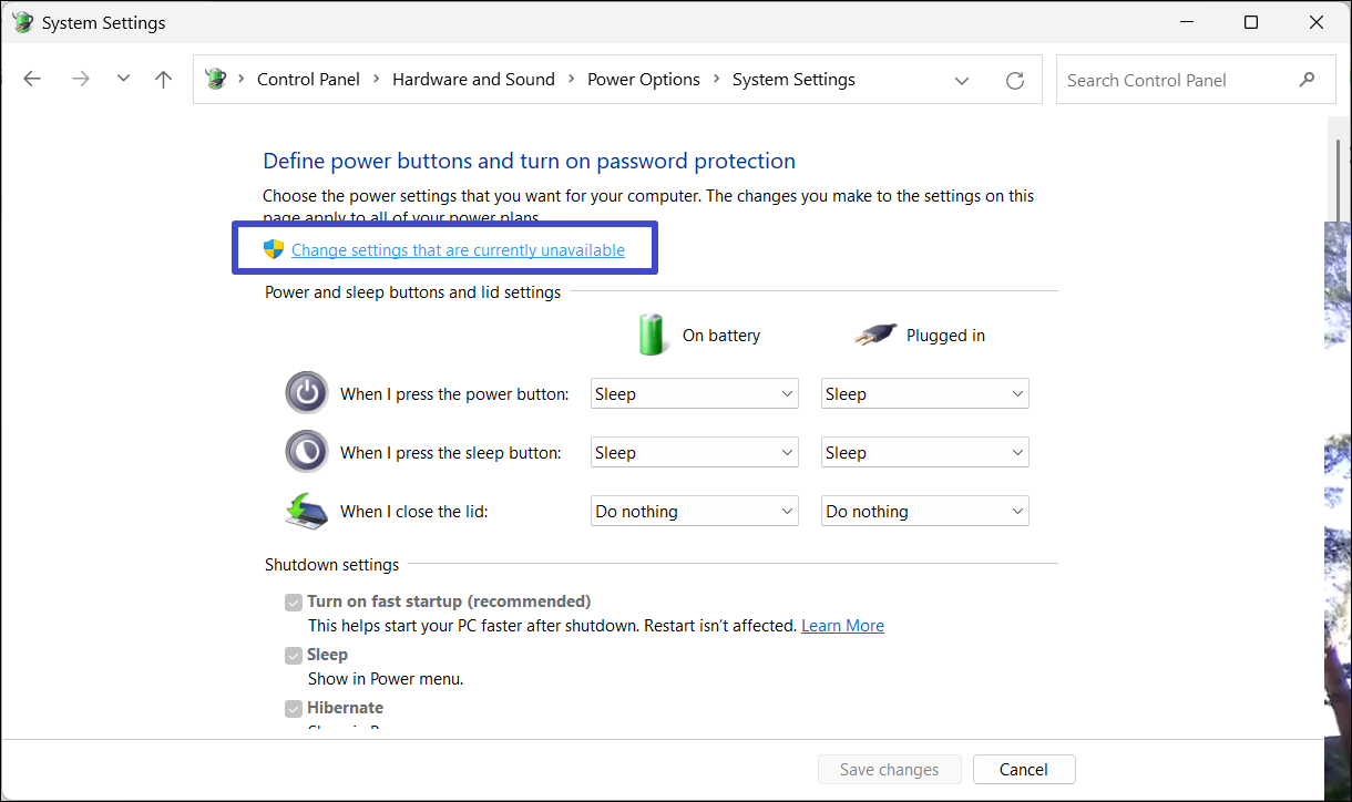 Correction du lecteur mapp se - Dissable Fast Startup 3 