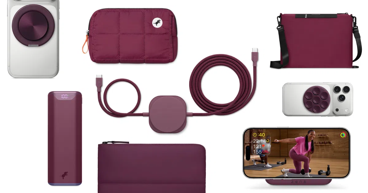 Apple lance le coloris « Dark Cherry » pour les accessoires tiers