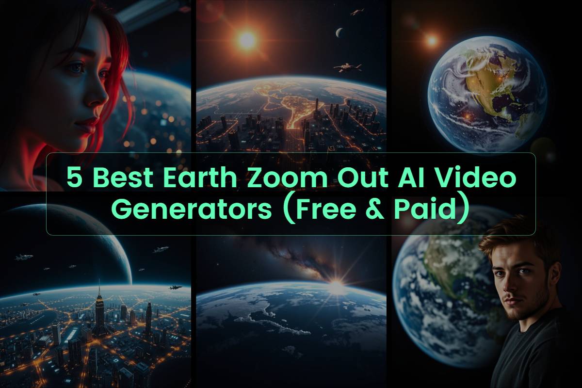 5 Best Earth Zoom Out Générateurs de vidéos (GRATUIT ET PAYÉ)