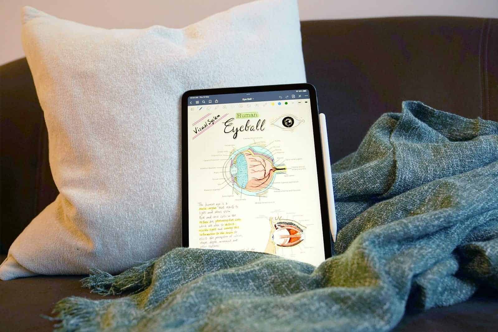 Meilleure application de prise de notes pour iPad avec crayon Apple