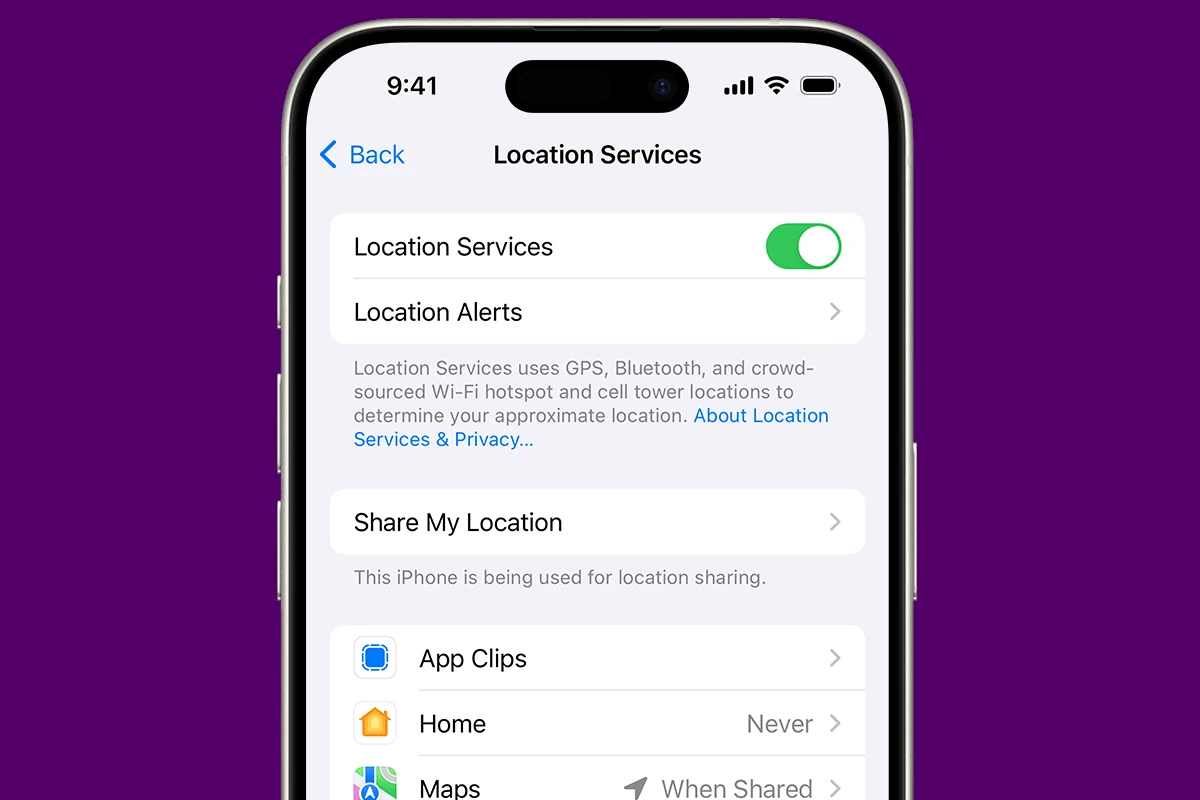Gérer et contrôler la fonction d'emplacements importants sur iPhone