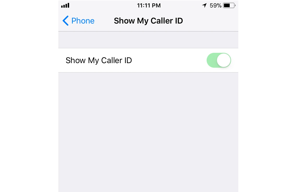 Comment empêcher mon numéro de s'afficher sur l'identifiant de l'appelant sur iPhone