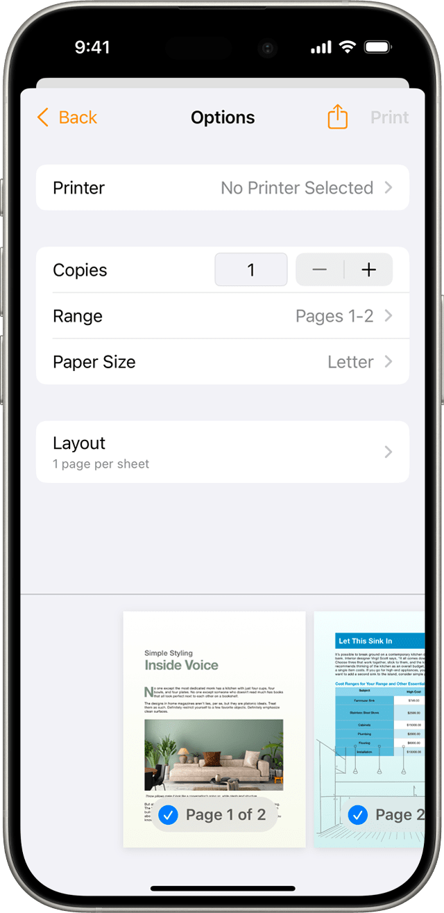 AirPrint pour iPhone : impression sans effort depuis votre appareil iOS
